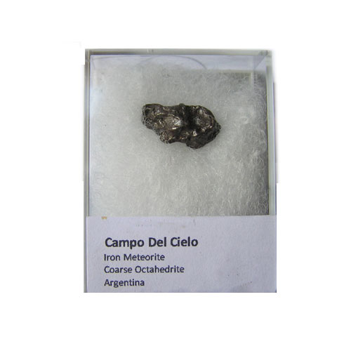 Campo Del Cielo Iron Meteorite Fragment with Certificate of Authenticity. Weighs approx 2-3grams
