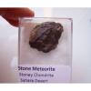Stone Chondrite Meteorite Fragment - approx 2cm length.